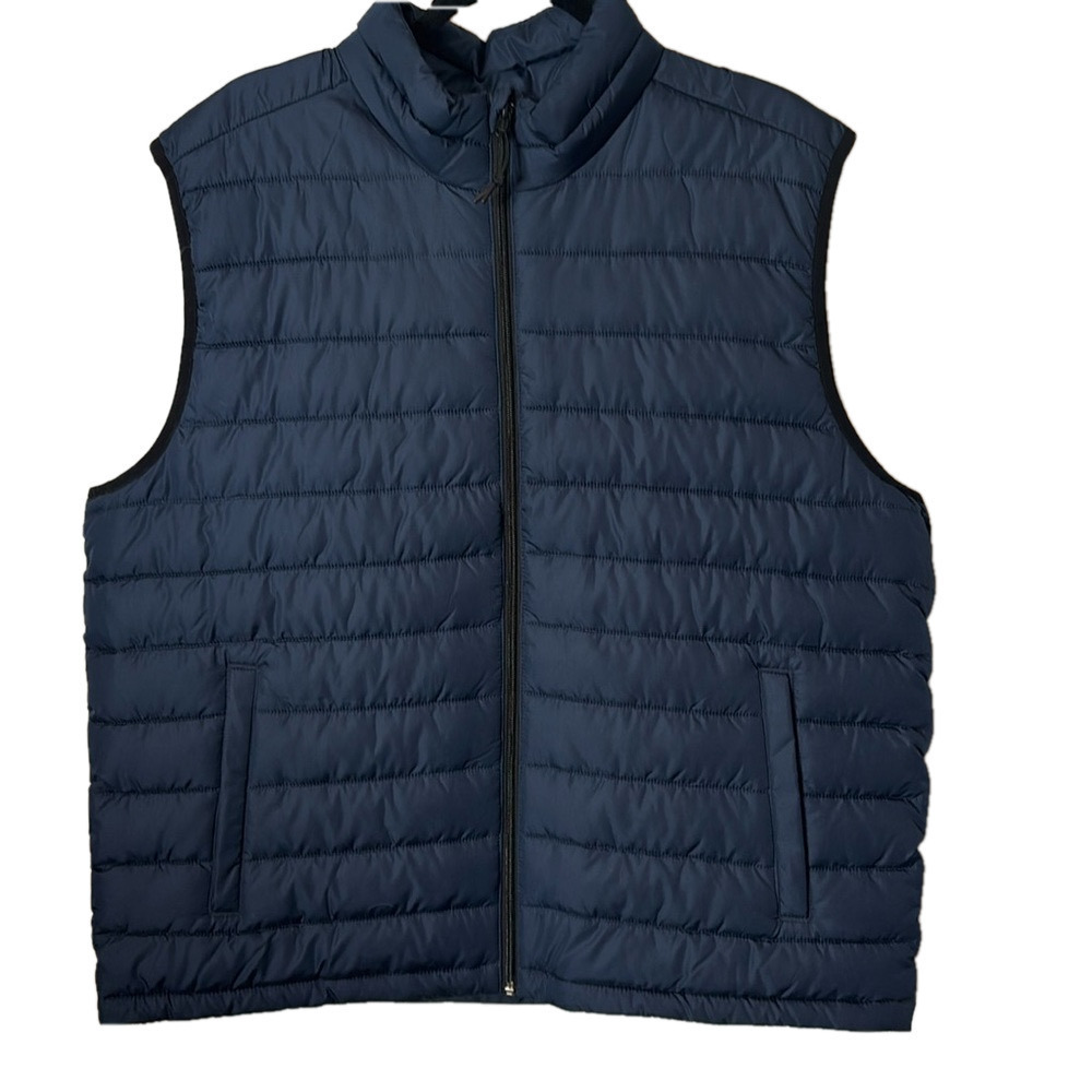 Aeropostale Men's Down Navy puffer Vest